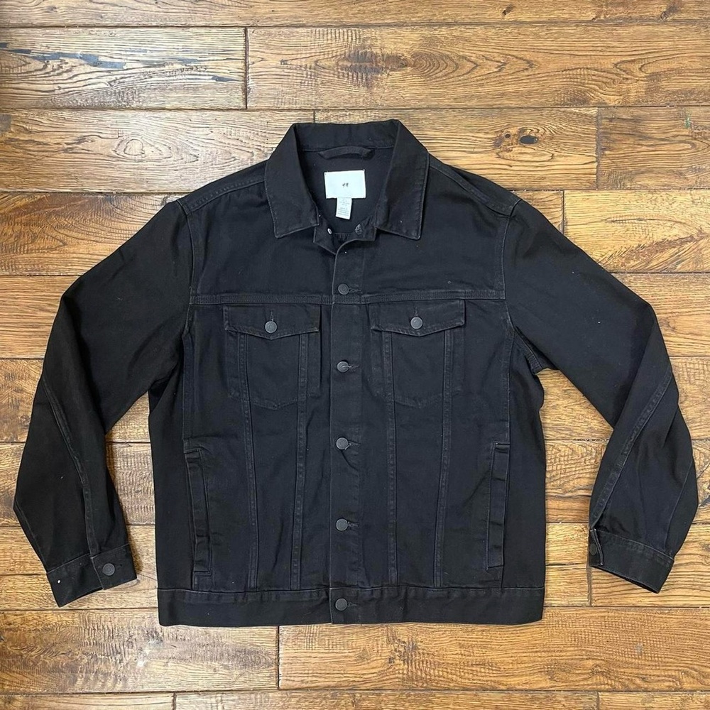 H&M Black Denim Jacket